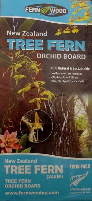 Orchid Tree Fern Slabs, 30x15x2.5cm Twin Pack